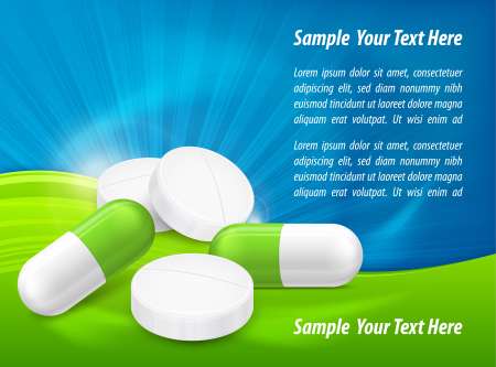 Different pills &amp; text