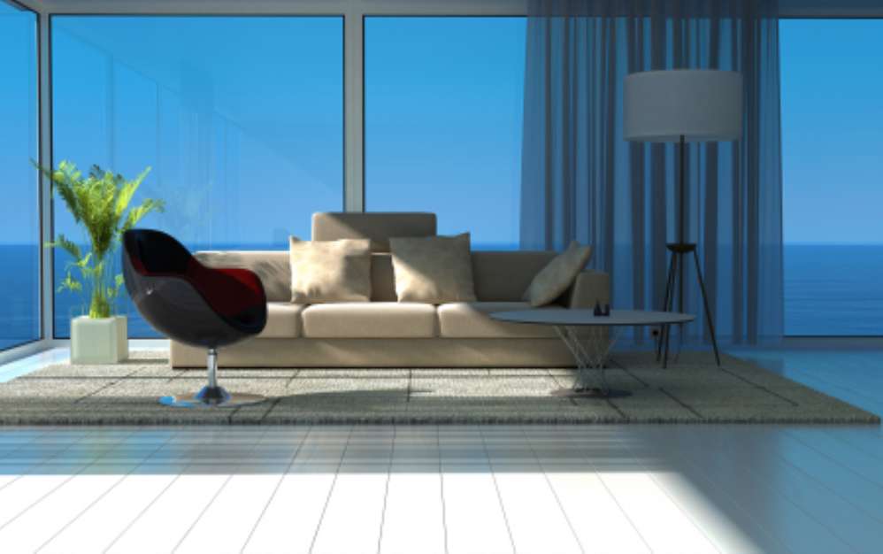 Modern Design Apartment Architecture by the Sea
