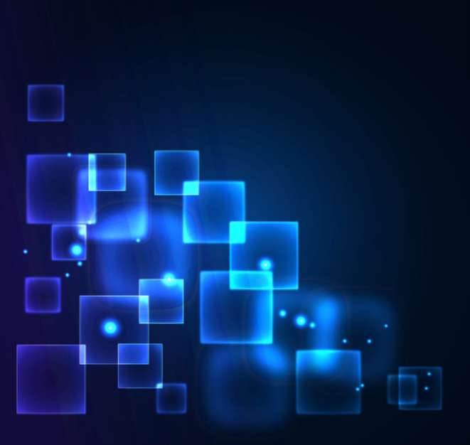 Abstract blue light background