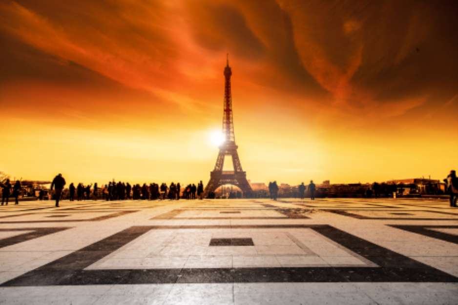 Torre Eiffel al tramonto