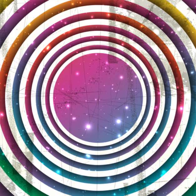 abstract stylish circle background