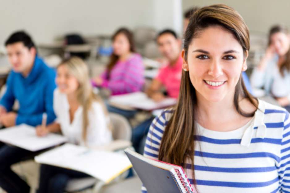 Female college student