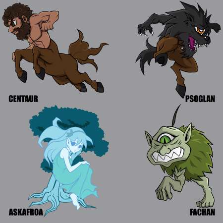 Mythical Creatures Set 22