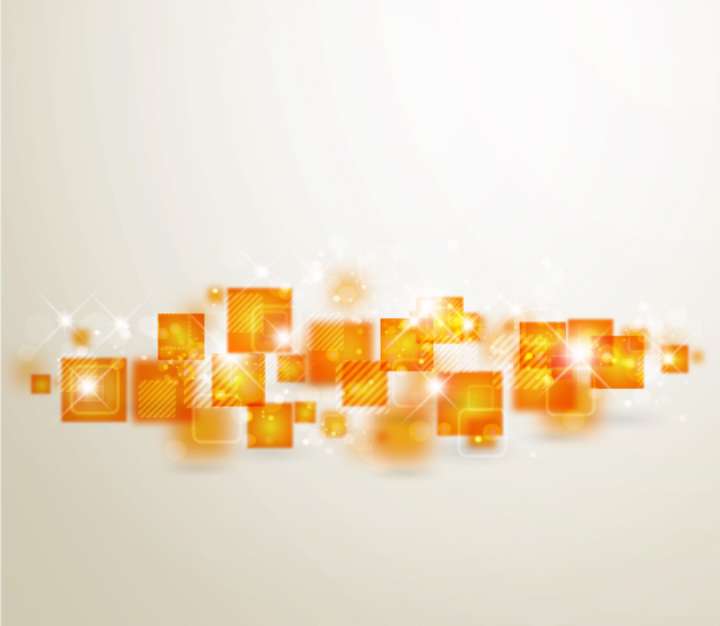 Vector orange abstract background