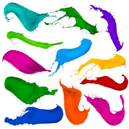 paint splash collection