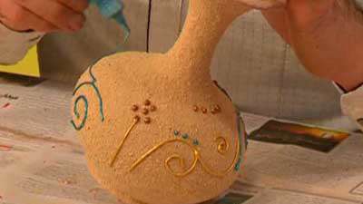 طرح خاک اره روی کوزه