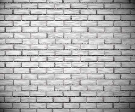 White brick wall