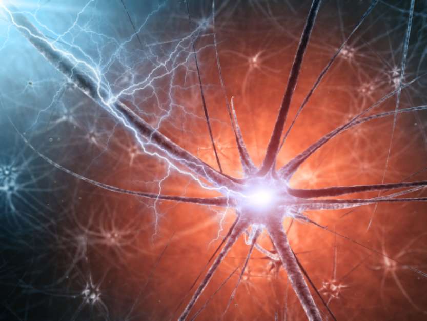 Neural network , detailed illustration