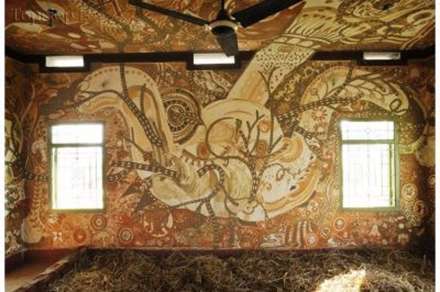 هنر و نقاشی در فقیر ترین روستای هند