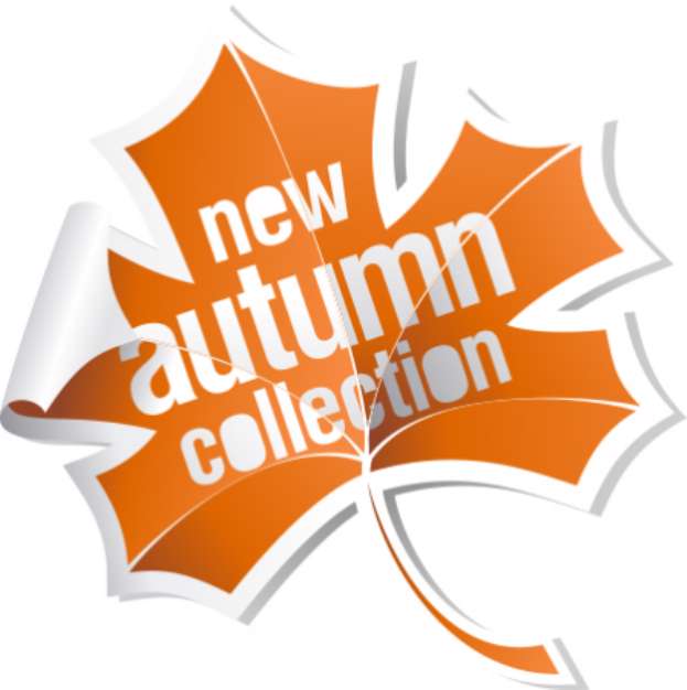 New autumn collection sticker