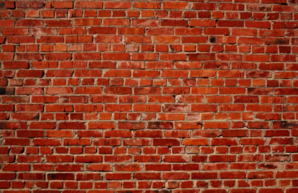 Red brick wall