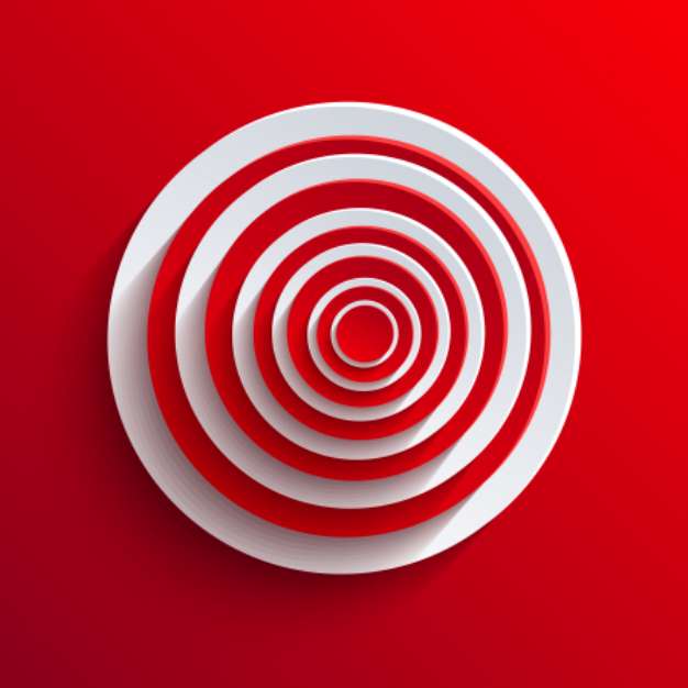 Vector circle abstract background. Eps10