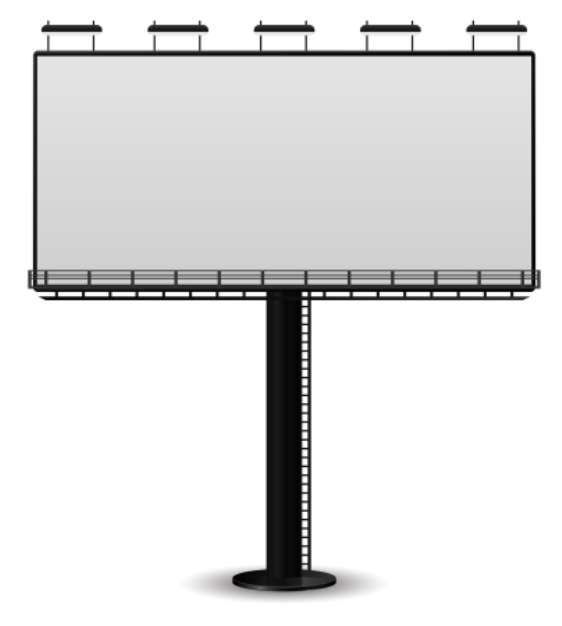 3d billborad business concept