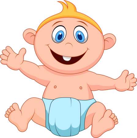 Baby boy cartoon