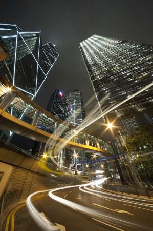 City Night of Hong Kong