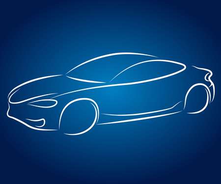 car design for business, silhouette