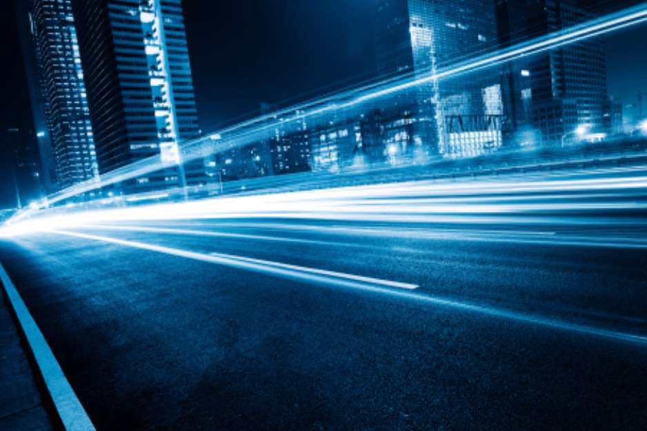 light trails