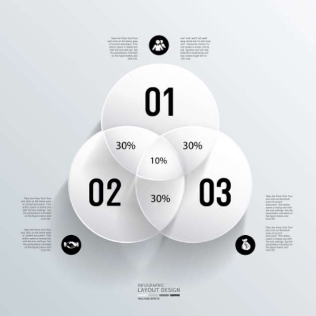 Modern business design template, infographic, website