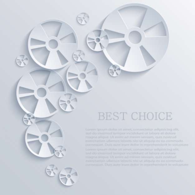 Vector circle abstract background. Eps10