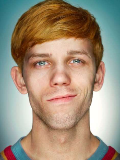 Real young man