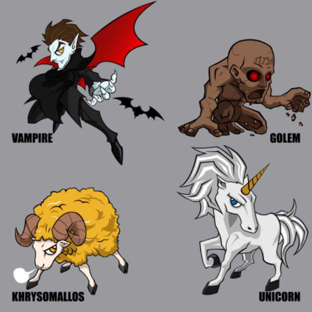 Mythical Creatures Set 06
