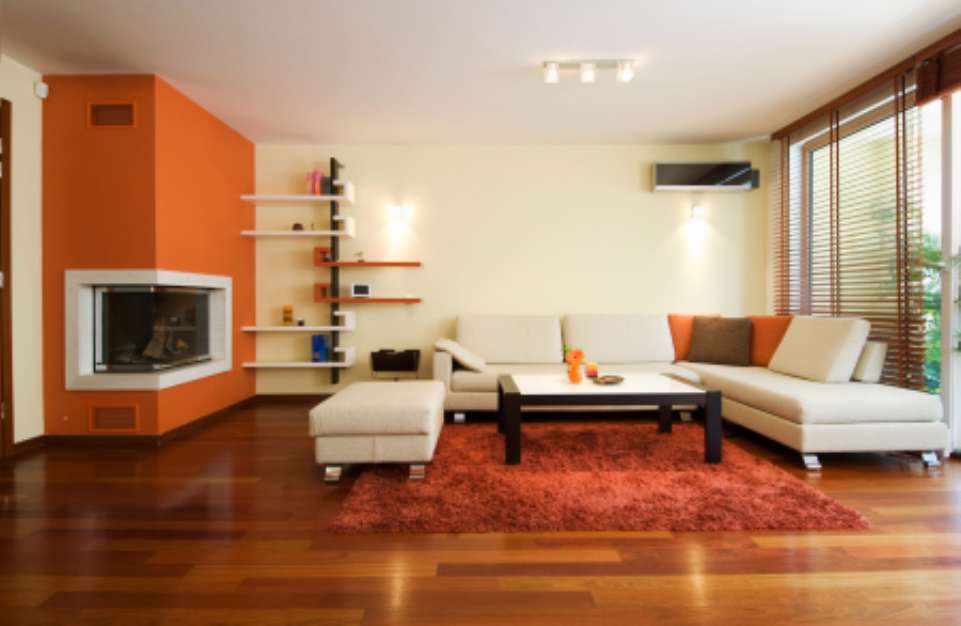 Modern living room apartment