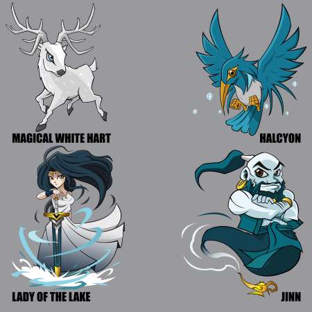 Mythical Creatures Set 18