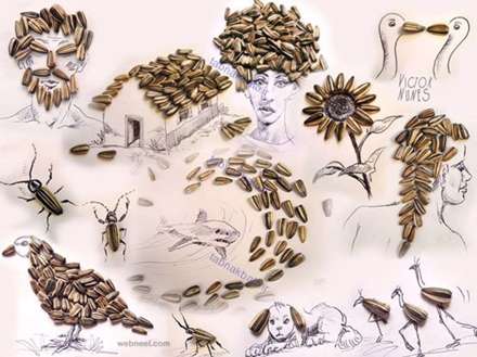 نقاشی‌های زیبا و خلاقانه‌ی هنرمند پرتغالی