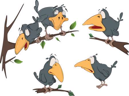 The complete set cheerful a raven