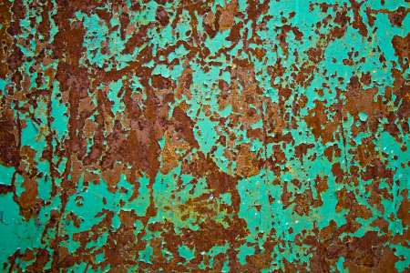 iron sheet with rust