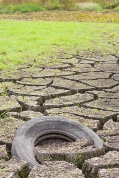 Old tire