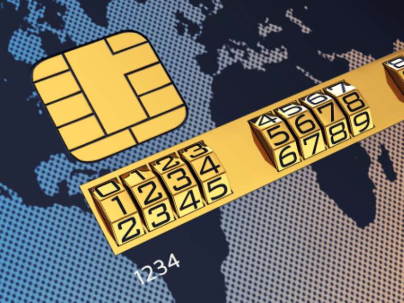 Generic credit card with combination lock