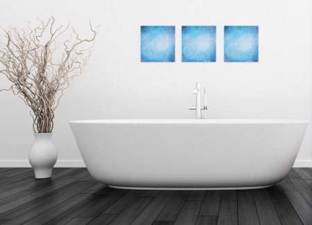 Interior of Luxurious Design Bath Room