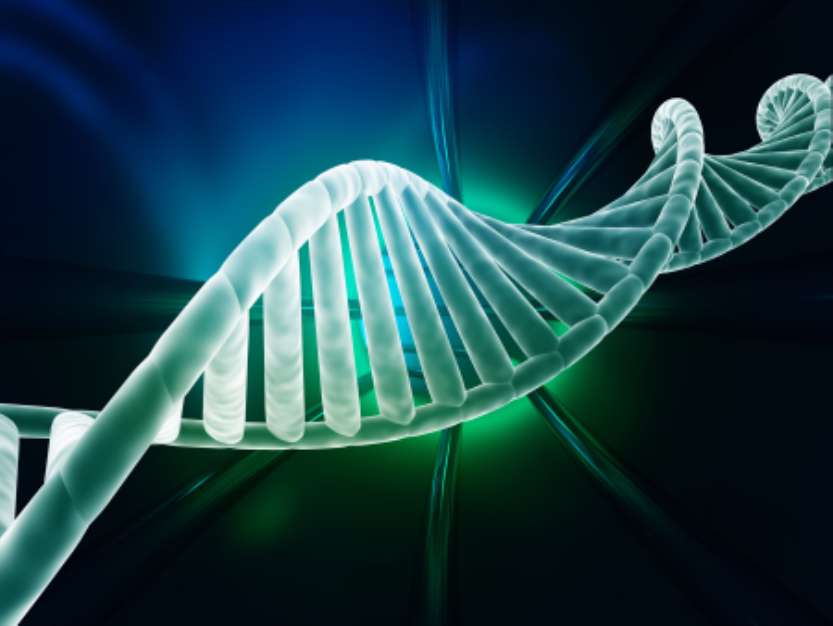 DNA strand modern design