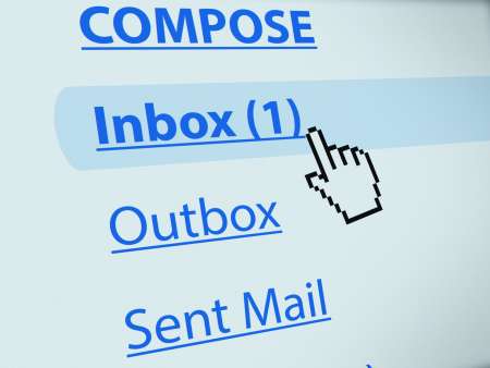 Email in the inbox