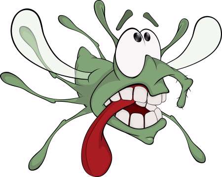 Green fly cartoon