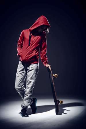 skateboarder portrait
