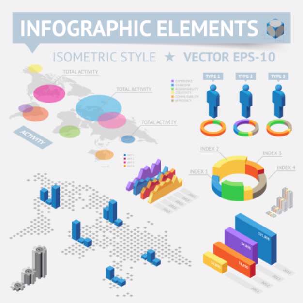 Infographic design elements