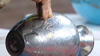 تکنیک سایه زدن در برجسته کاری 