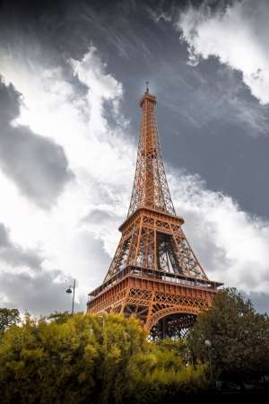la tour eiffel vintage