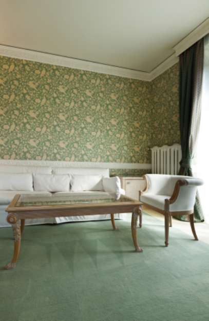 salotto di suite di hotel di lusso