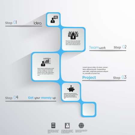 Infographics/ business structure Design 