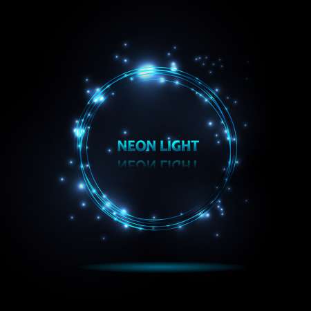 Abstract background. Neon
