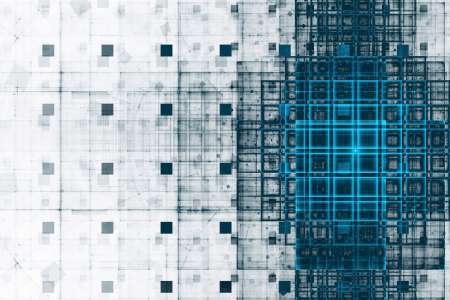 Blue abstract background