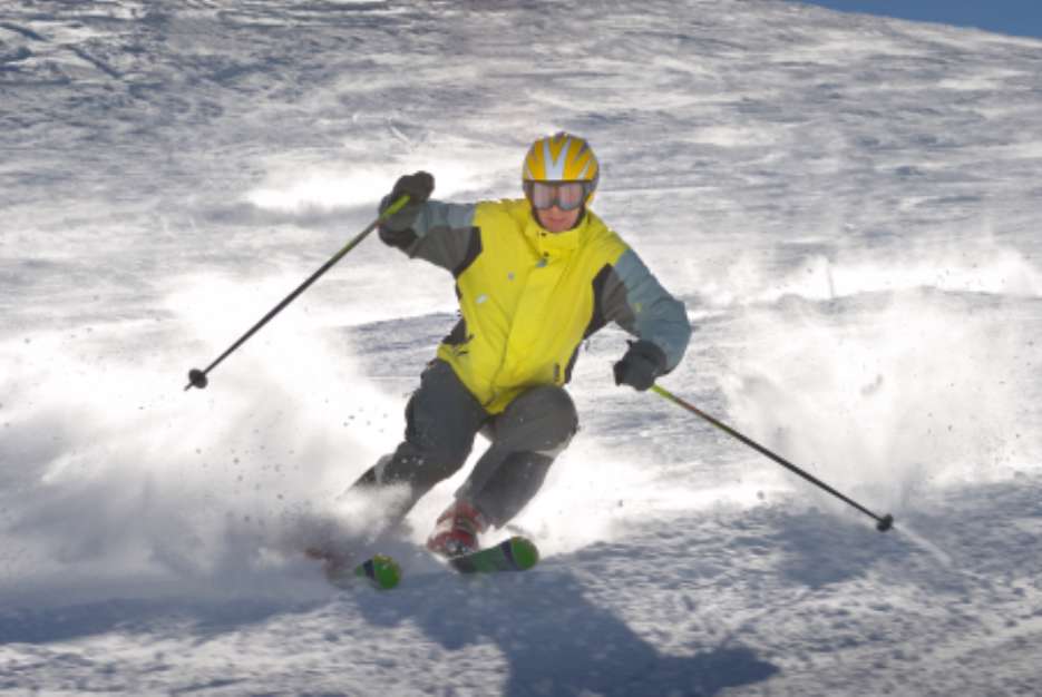 mountain skier