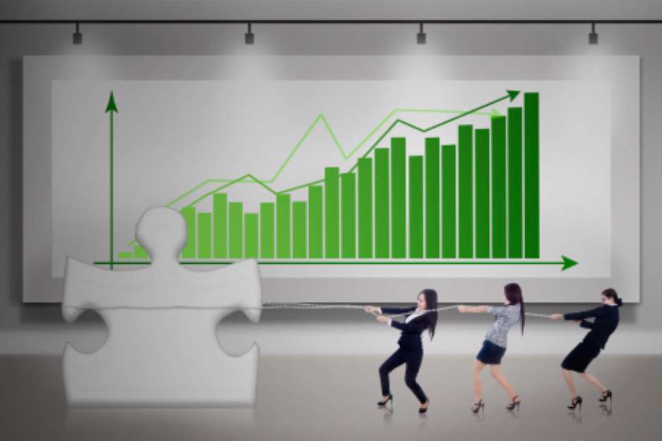 Business teamwork solution for success