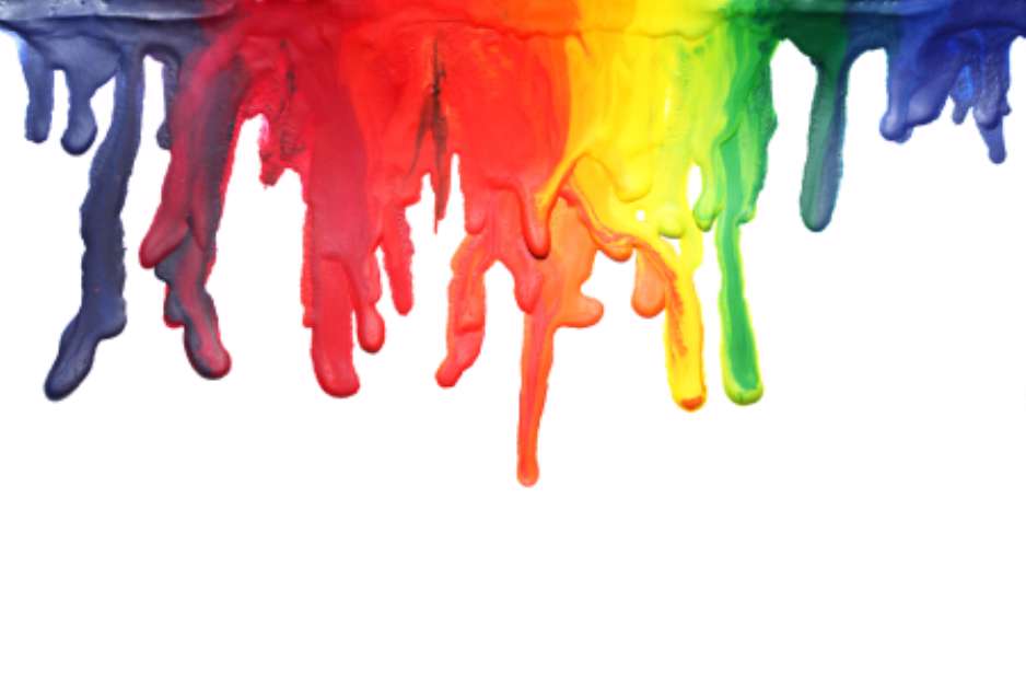 Paint dripping