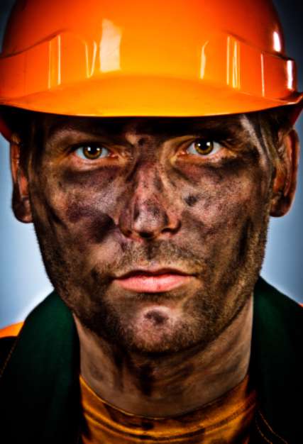 portrait oil industry worker