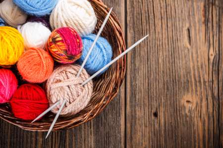 Balls of yarn