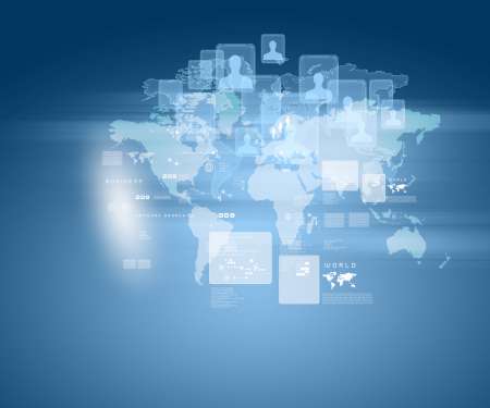 Internet concept illustration